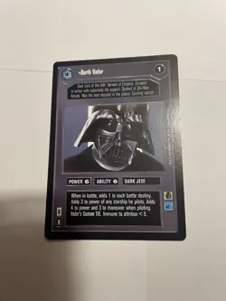 DECIPHER STAR WARS CCG CARDS , A NEW HOPE , RARES.inc DARTH VADER LUKE. LEIA. + - Image 1