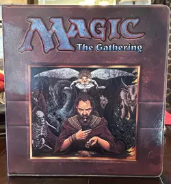 Magic the Gathering: Pete Venters 1995 Ultra Pro 3 Ring Binder MTG TCG - Image 1