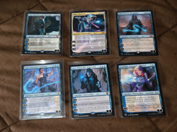 MTG Planeswalker x6 Jace Unraveler of Secret/Space Beleren/Jace Cunning Castaway - Image 1