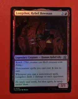 MTG - Longshot, Rebel Bowman - Foil - Avatar: The Last Airbender - Image 1