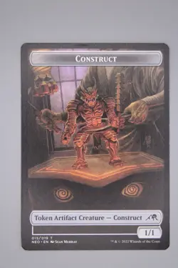 Construct Token (015/019) MTG Kamigawa: Neon Dynasty Magic Regular - Image 1
