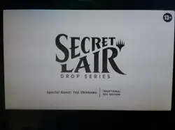 Magic the Gathering Secret Lair Yoji Shinkawa ENGLISH FOIL - Sealed - Image 1