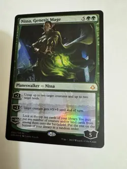 Magic The Gathering Lot Nissa (Revane, Genesis Mage, Voice Of Zendikar) FOIL - Image 5