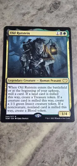 Old Rutstein Innistrad: Crimson Vow Regular Legendary Creature Rare MTG NM - Image 1