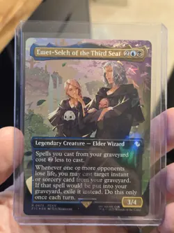 Emet-Selch of the Third Seat (Borderless) (Chocobo Track Foil) Commander: Final - Image 1