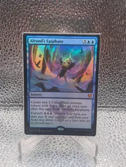 Magic The Gathering MTG Alrund's Epiphany Kaldheim Foil Mint Condition - Image 3
