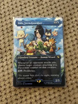 Lulu, Stern Guardian (Borderless) Chocobo Track Foil MTG Final Fantasy NM - Image 1
