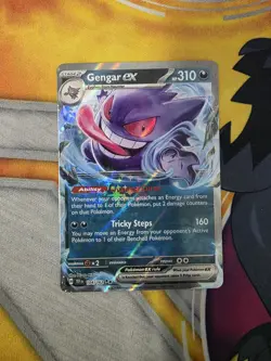 Gengar ex 104/162 Double Rare Pokemon TCG Temporal Forces NM - Image 1