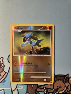 [LP] Riolu 61/130 Diamond & Pearl Reverse Holo - Pokemon TCG - Image 1