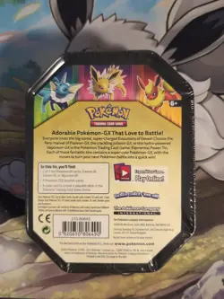 Pokemon TCG Flareon GX Elemental Power Tin Sealed - Image 2