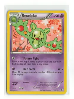 REUNICLUS 76/113 LEGENDARY TREASURES NON HOLO POKEMON TCG LP - Image 1