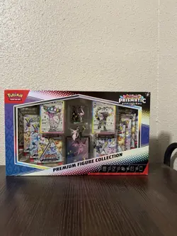 Pokemon TCG Prismatic Evolutions Premium Figure Collection Box Sealed IN HAND - Image 1