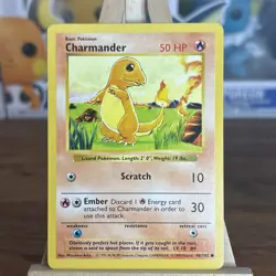 Pokemon 1999 Charmander - 46/102 - Base Set Shadowless Vintage WOTC - Image 1