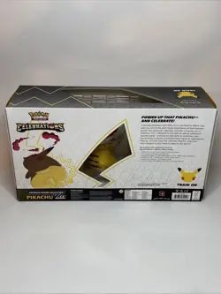 Pokemon TCG Celebrations Premium Figure Collection Pikachu VMAX Box 820650809408 - Image 2