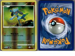 2007 Pokemon, Diamond & Pearl, #61/130 Riolu, Reverse Holo Uncommon - Image 1