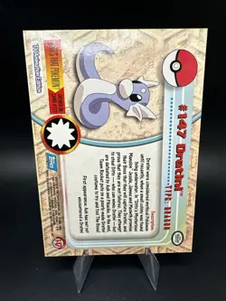 2000 Topps Pokemon TV Animation Edition Series 3 Non Holo #147 Dratini - Image 2