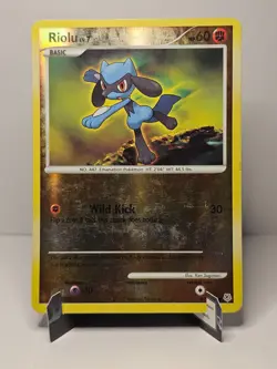 Riolu [61/130] {Diamond and Pearl} Reverse Holo Pokemon 2007 - Image 1