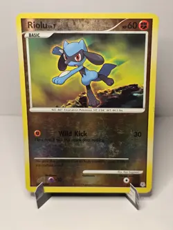 Riolu [61/130] {Diamond and Pearl} Reverse Holo Pokemon 2007 - Image 2