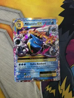M Blastoise EX 22/108 Ultra Rare Cosmos Holo Pokemon TCG XY Evolutions - Image 1