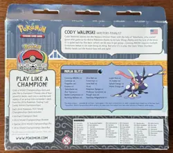 POKEMON TCG CODY WALINSKI NINJA BLITZ 2016 WORLD CHAMPIONSHIPS DECK SEALED - Image 3