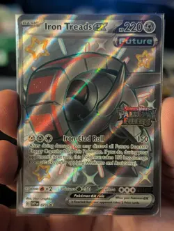 Iron Treads ex 073 Paldean Fates Black Star Promo Pokemon TCG NM - Image 1