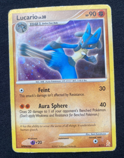 Lucario 3/11 Pokemon Dp Trainer Kit: Lucario Holo (HP) - Image 1