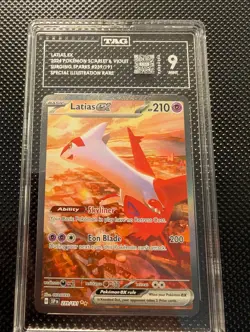 Pokemon TCG: Latias EX - SIR 239/191 - Surging Sparks - TAG 9 MINT - Image 1