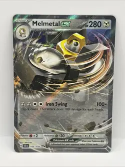Melmetal EX Pokemon Stellar Crown Holo 105/142 - Image 1