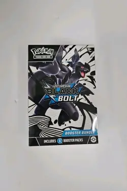 Pokemon Scarlet and Violet SV10.5 Black Bolt Booster Bundle - Image 1