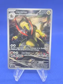 Pokemon SV Black Bolt Haxorus 147/086 Illustration Rare NM - Image 1