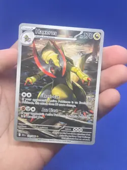 Pokemon SV Black Bolt Haxorus 147/086 Illustration Rare NM - Image 2