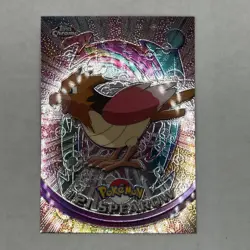 Pokemon #21 Spearow Card Foil Holo Topps Chrome 2000 TV Animation Series 1 - Image 1