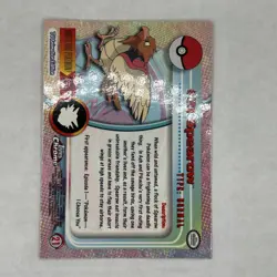 Pokemon #21 Spearow Card Foil Holo Topps Chrome 2000 TV Animation Series 1 - Image 2