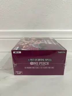 One Piece Card Game OP-11 A Fist of Divine Speed English Booster Box - Image 4