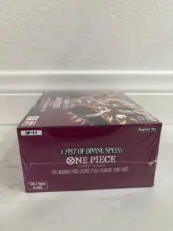 One Piece Card Game OP-11 A Fist of Divine Speed English Booster Box - Image 5