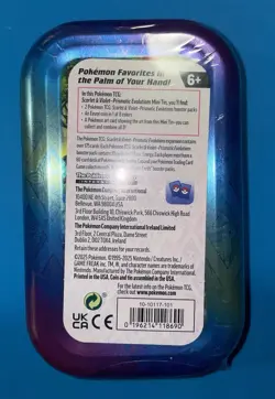 Pokemon TCG Scarlet & Violet PRISMATIC EVOLUTIONS Mini Tin w/ UMBREON PROMO Card - Image 2