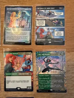 Magic the Gathering Marvel's Spider-Man 129 CARD LOT Foil Borderless Rare Source - Image 5