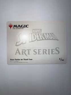 Peter Parker Art Card (3/54) Art Series: Marvel's Spider-Man Regular - Image 3