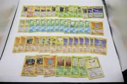 Lot Of 54 1st Edition Jungle Pokemon Cards - Various Condition - Image 1