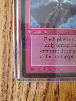 MAGIC THE GATHERING Smoke BETA Enchantment Card Very Nice Condition - Image 3
