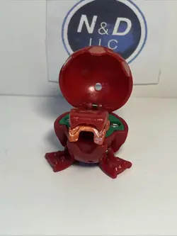 Bakugan Juggernoid B1 Classic Pyrus 450G Battle Brawlers W/Card RARE - Image 2