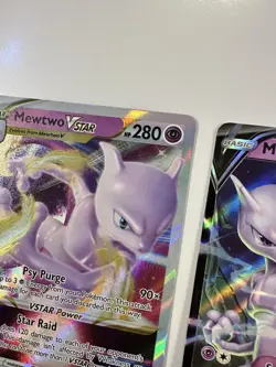 Mewtwo VSTAR 031/078 Pokemon GO + Mewtwo V 030/078 2 Card Lot - Image 2