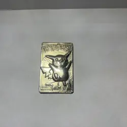 1999 Pokemon 23K Gold Plated Trading Card - PIKACHU Card - Image 1