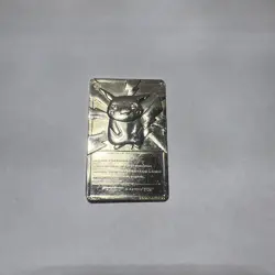 1999 Pokemon 23K Gold Plated Trading Card - PIKACHU Card - Image 2