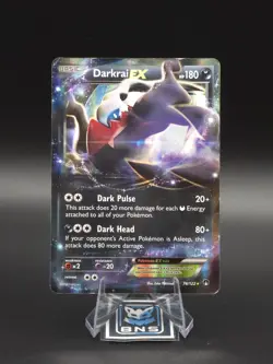 Darkrai EX 74/122 - Pokemon XY Breakpoint - MP Pokemon Card TCG - Image 1
