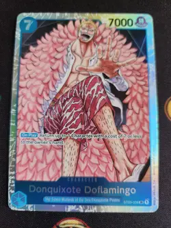 EXACT CARD PICTURED One Piece TCG 7 Warlords Deck ST03-009 Donquixote Doflamingo - Image 1