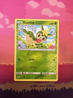 Pokemon Card Deerling Cosmic Eclipse Reverse Holo 15/236 Near Mint - Image 1