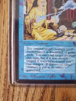 MAGIC THE GATHERING Control Magic BETA Enchantment Card Very Nice Condition - Image 3