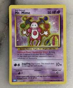 Mr. Mime 013/034 CLB Classic Collection Holo Pokemon Card NM - Image 1