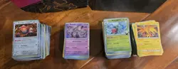 Lot Of (600) Pokemon Bulk Trading Cards-Holo, Reverse, ALL RARE - Image 2